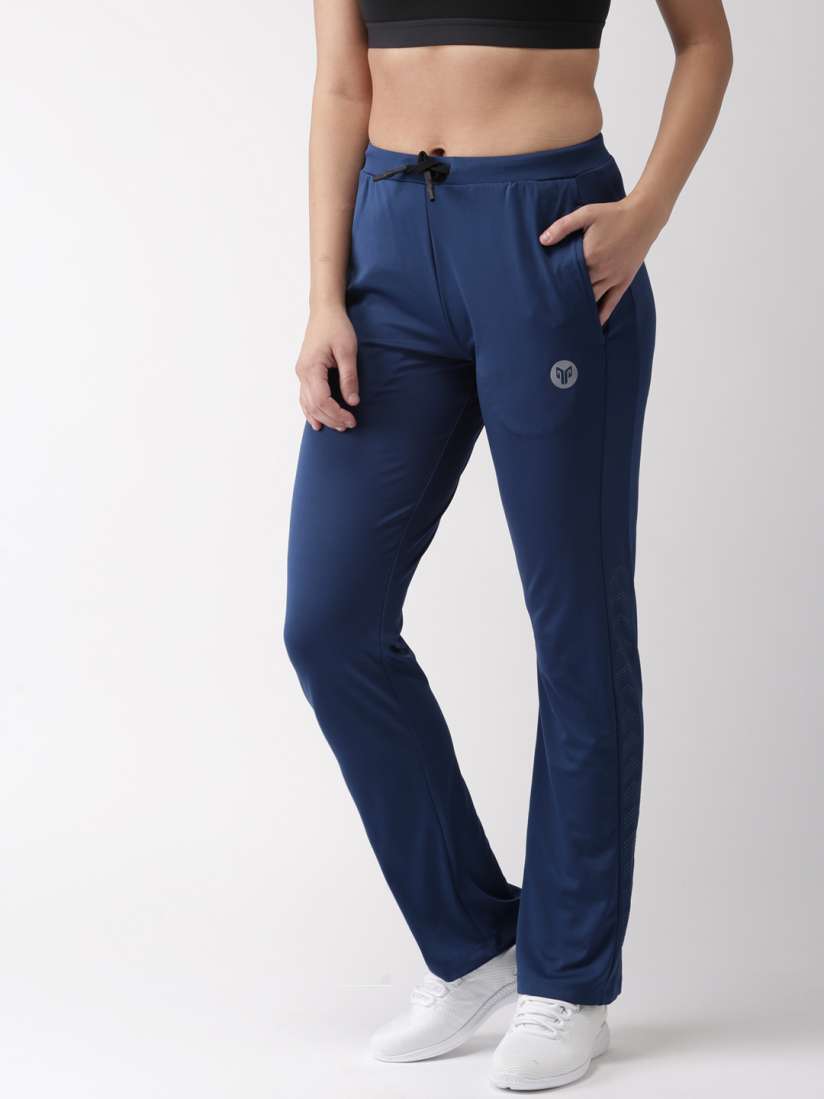 Buy 2GO Women Navy Solid Go Dry Training Track Pants Track Pants for Women 8339051 Myntra