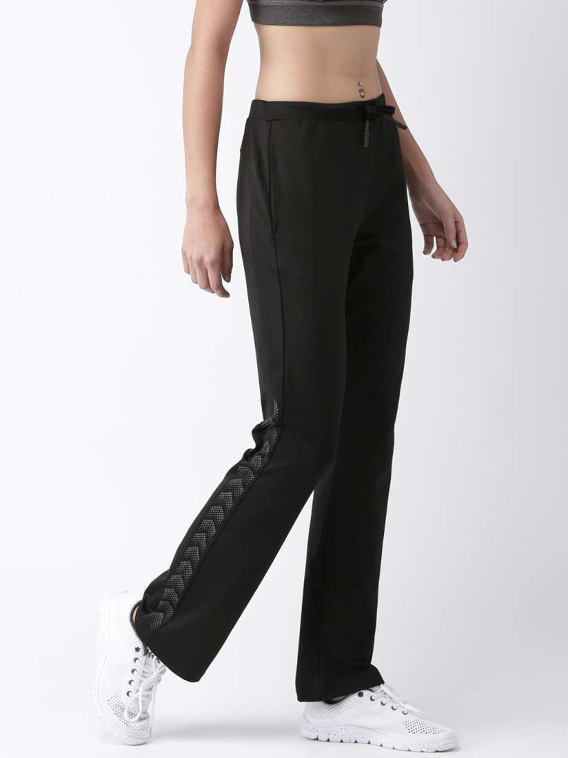 Buy 2GO Women Black Solid Go Dry Training Track Pants Track Pants for Women 8339063 Myntra