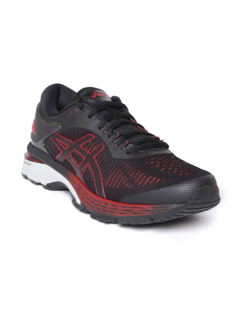 Buy ASICS Men Black Red Gel Kayano 25 Running Shoes Sports Shoes for Men 8346415 Myntra