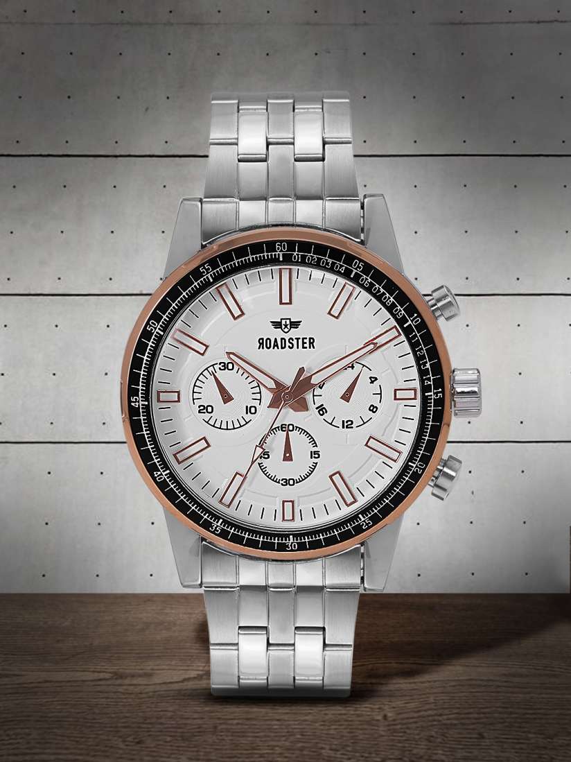 Buy Roadster Men White Analogue Watch MFB PN LB W3162G Watches for Men 8353643 Myntra