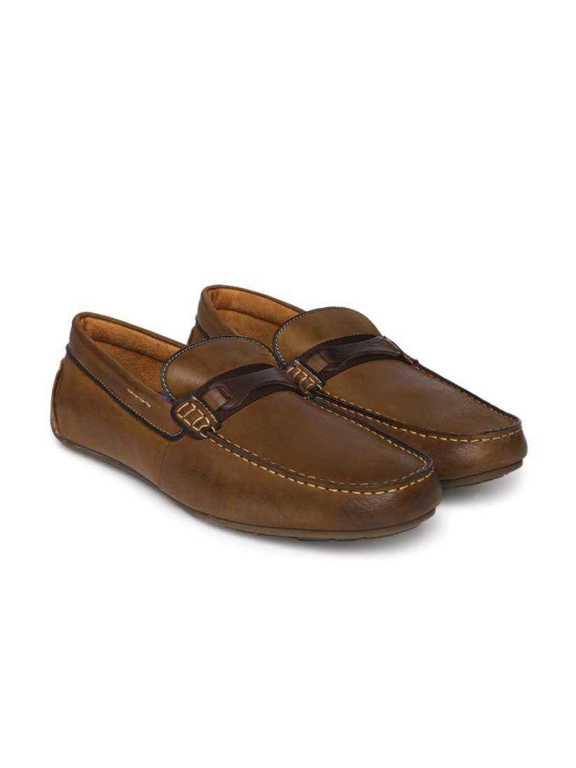 Buy Steve Madden Men Tan Leather Loafers Casual Shoes for Men 8394669 Myntra