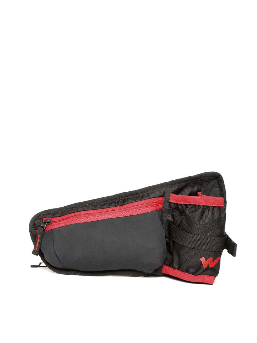 Buy Wildcraft Unisex Black Solid Waist Pouch Waist Pouch for Unisex 8396233 Myntra