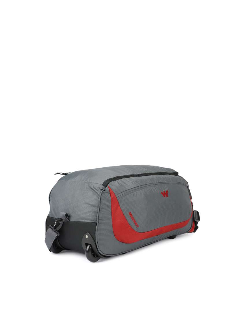 Buy Wildcraft Unisex Red Grey Rover Trolley Duffel Bag Trolley Bag for Unisex 8396349 Myntra