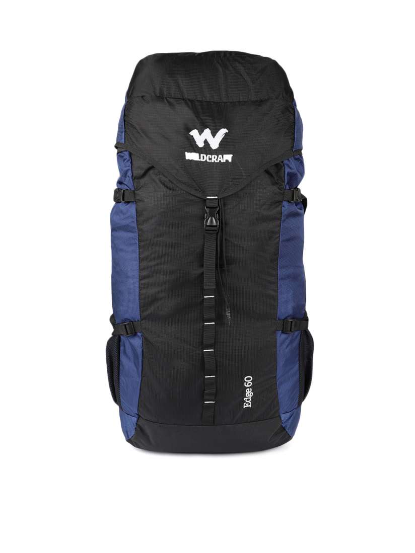 Wildcraft 60 ltrs black rucksack on sale