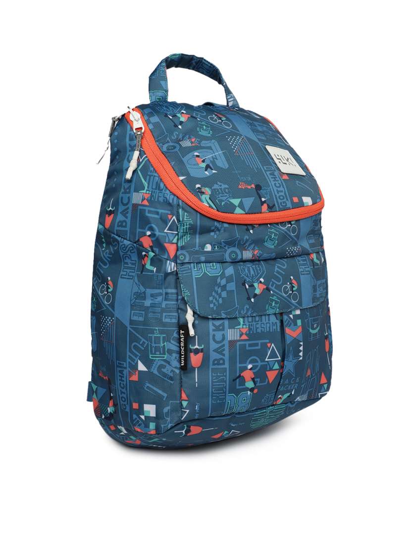 Buy Wildcraft Unisex Blue Graphic Backpack Backpacks for Unisex 8396431 Myntra