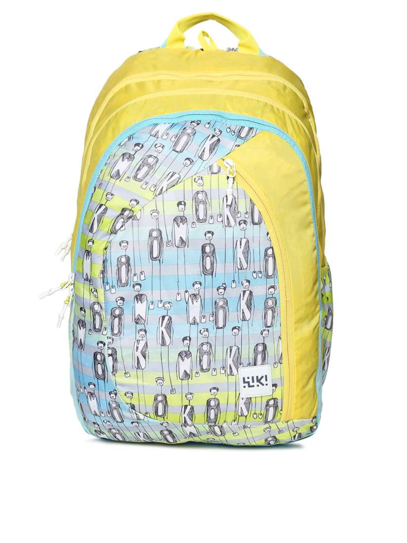 Buy Wildcraft Unisex Yellow Graphic Backpack Backpacks for Unisex 8419159 Myntra