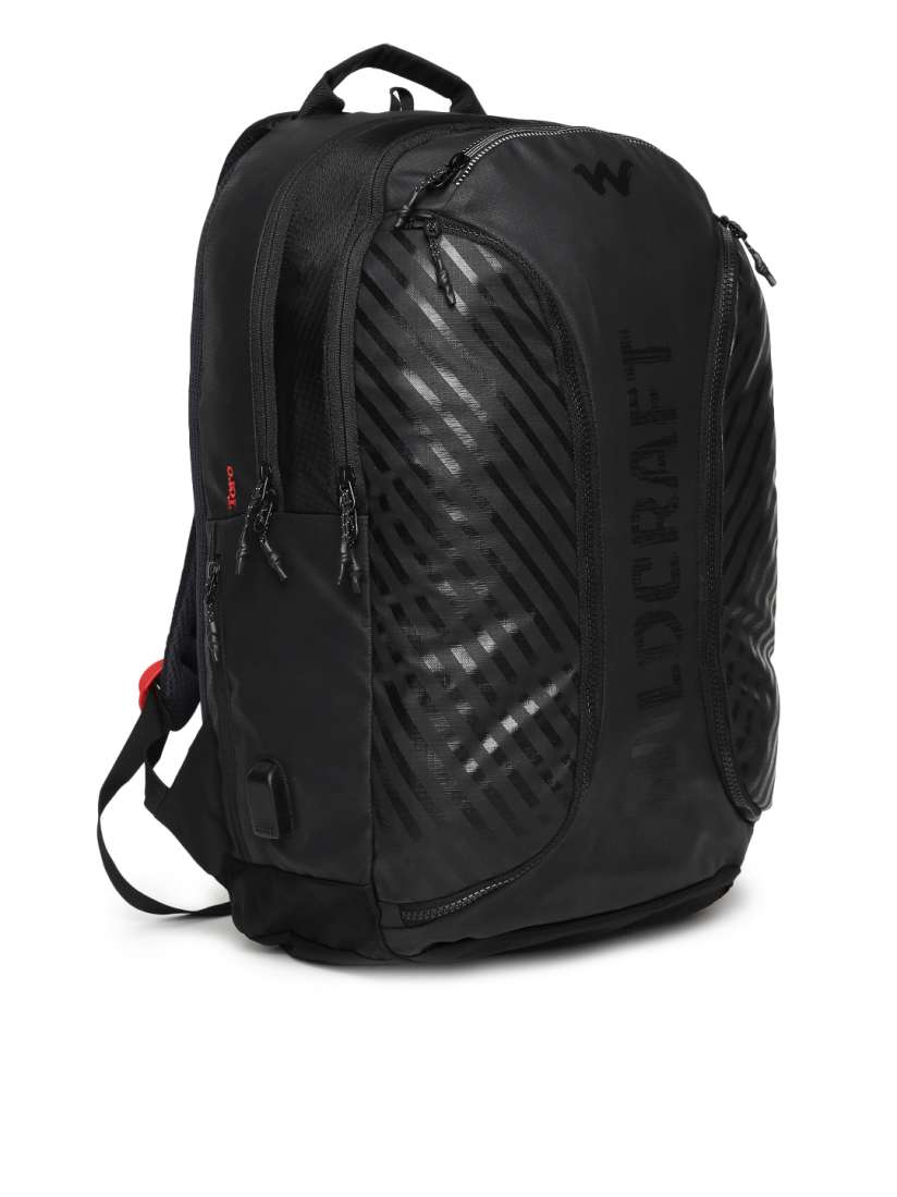 Wildcraft 60 ltrs black rucksack clearance