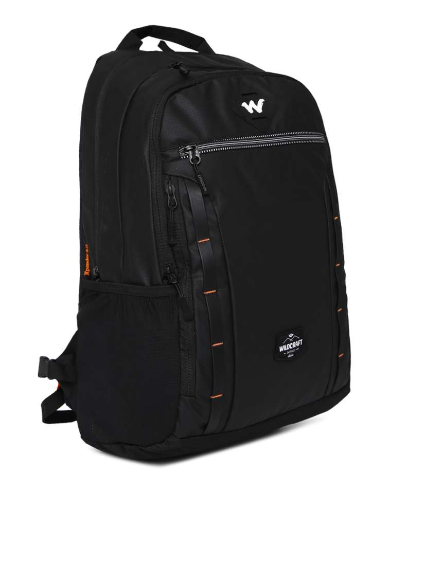 Buy Wildcraft Unisex Black Xpander 2.0 Solid Backpack Backpacks for Unisex 8419245 Myntra