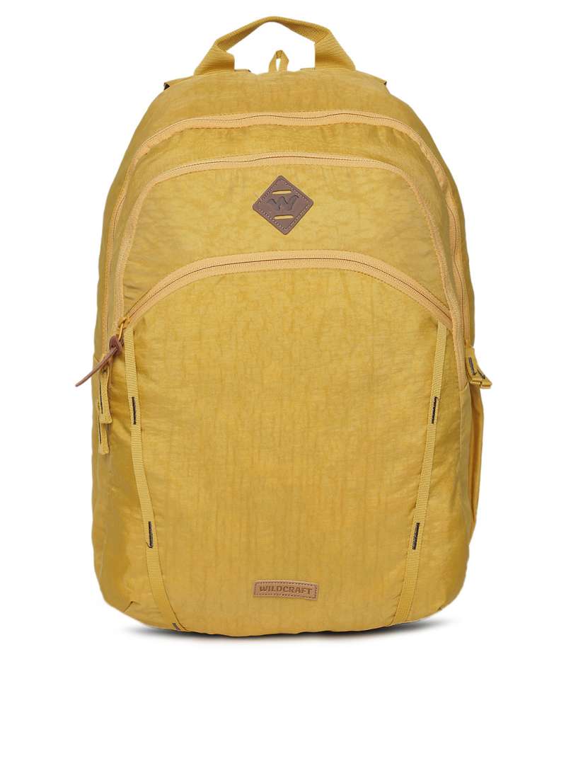 Buy Wildcraft Unisex Yellow Vite Solid Backpack Backpacks for Unisex 8419413 Myntra