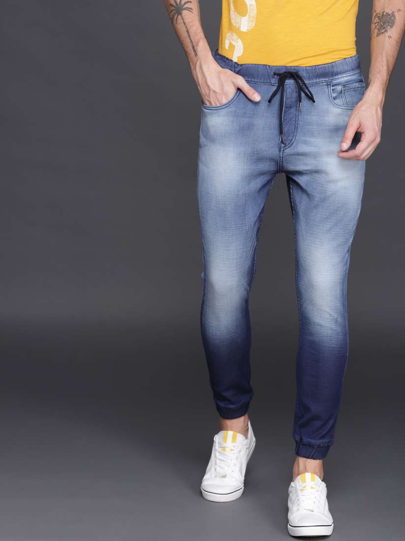Wrogn jogger jeans clearance
