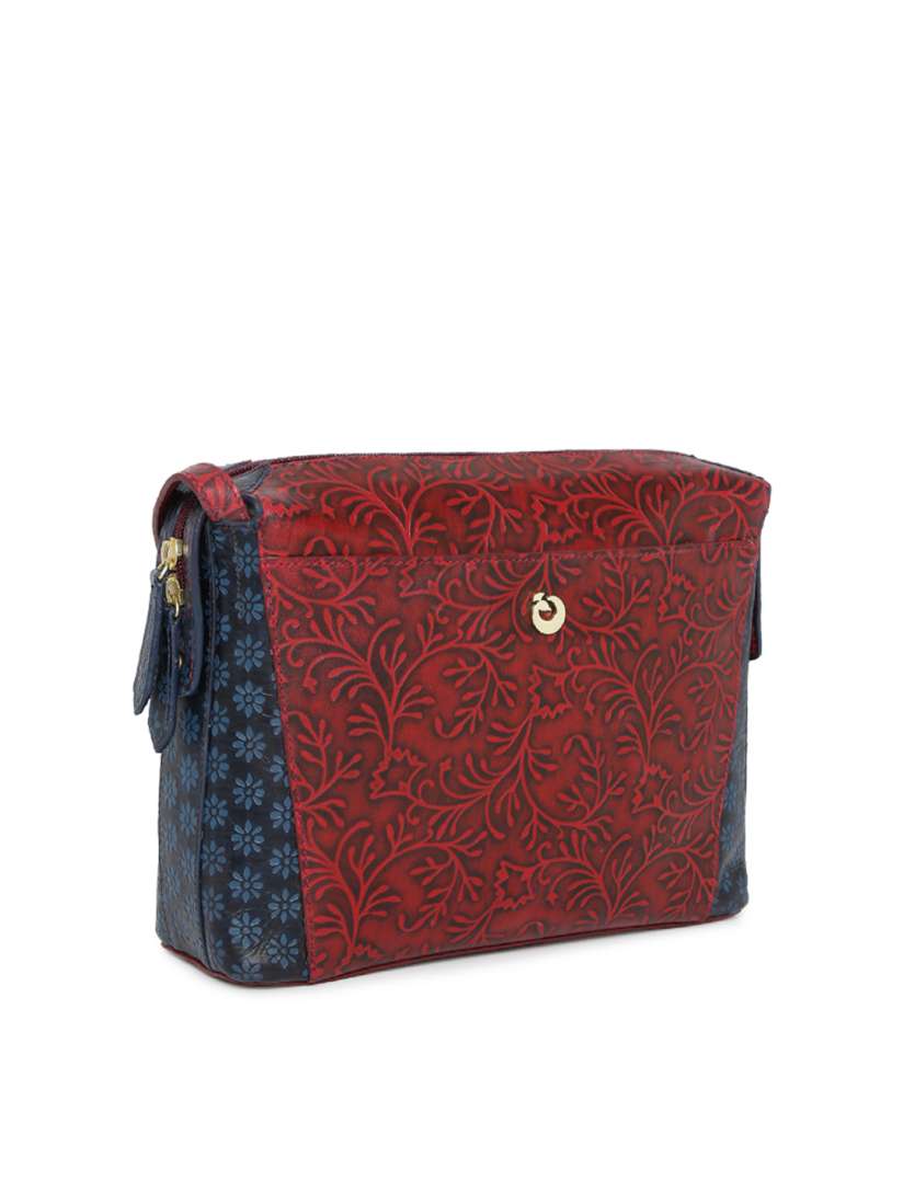 Buy Holii Red Self Design Sling Bag Handbags for Women 8438187 Myntra