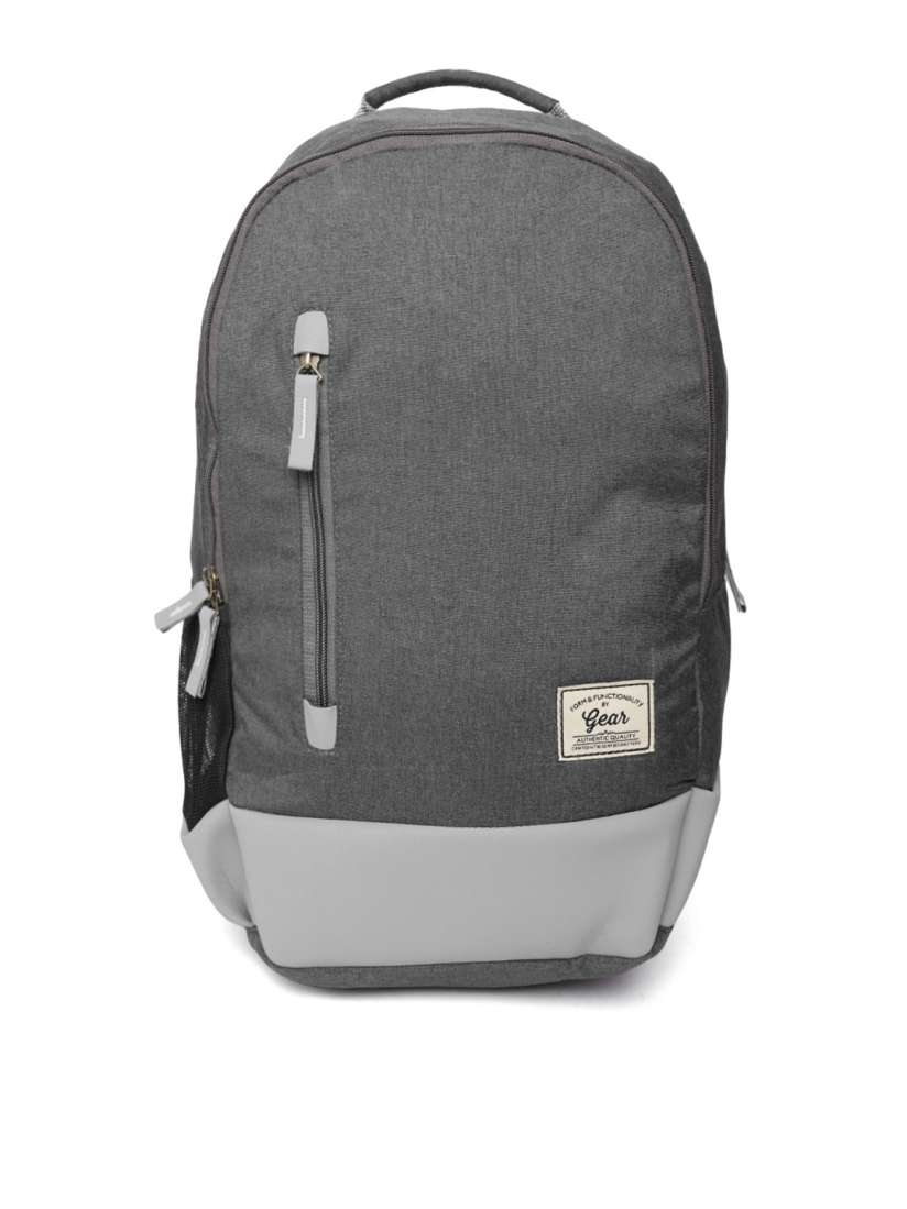Solid gray backpack clearance