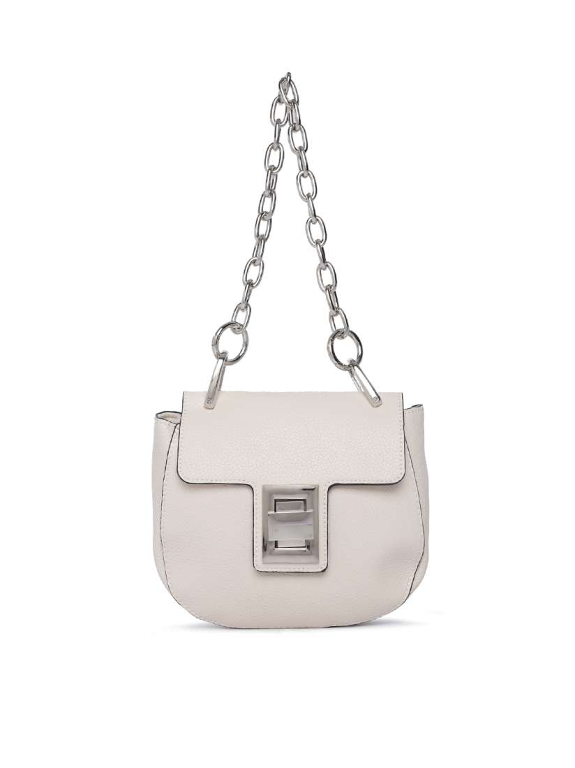 Buy Steve Madden Cream Coloured Textured Sling Bag Handbags for Women 8438677 Myntra