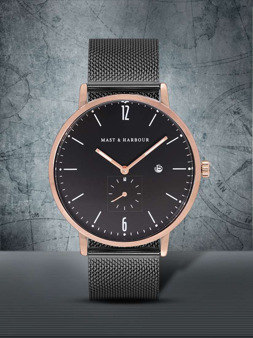 Myntra mast and harbour watches shop