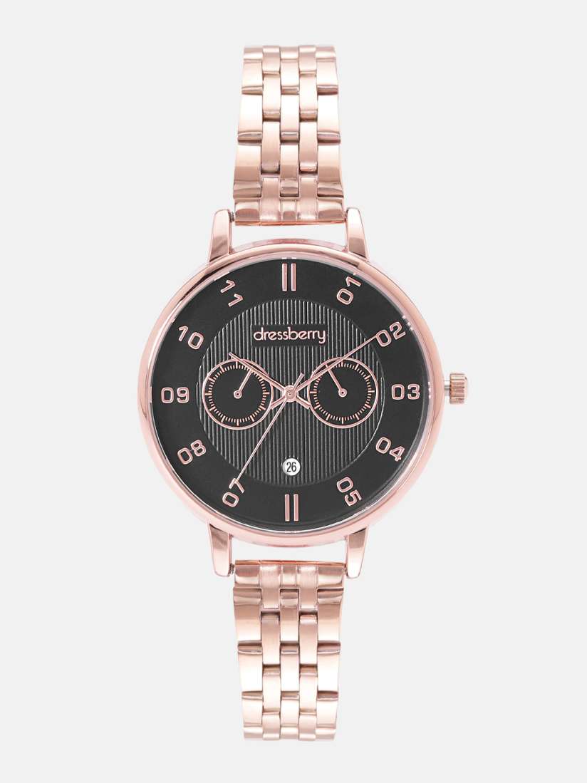 Buy DressBerry Women Black Analogue Watch MFB PN WTH K0056L 2 Watches for Women 8448515 Myntra