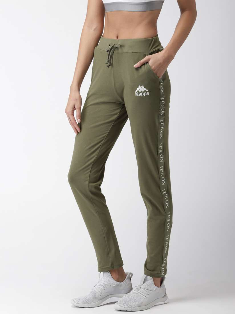 Kappa olive track pants store