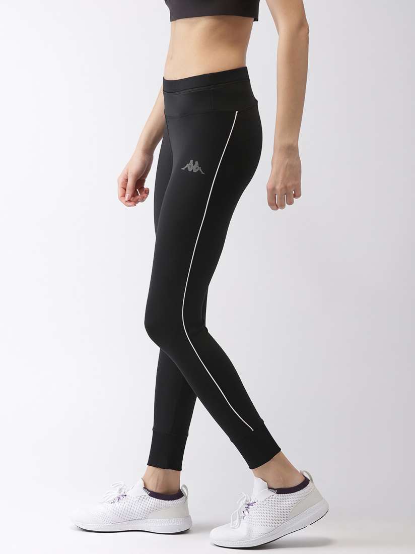 Womens black kappa pants sale