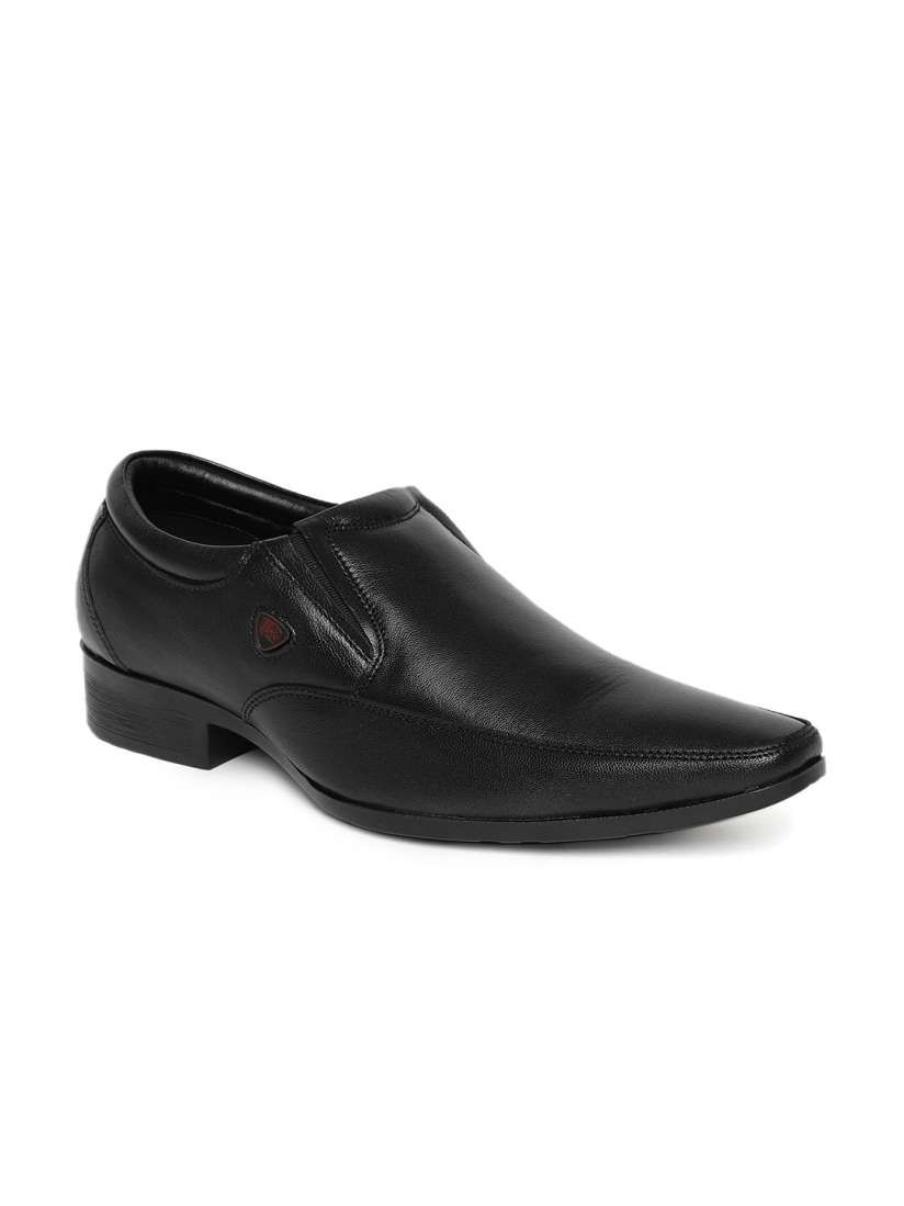 Buy Red Chief Men Black Formal Leather Slip on Shoes Formal Shoes for Men 8457561 Myntra
