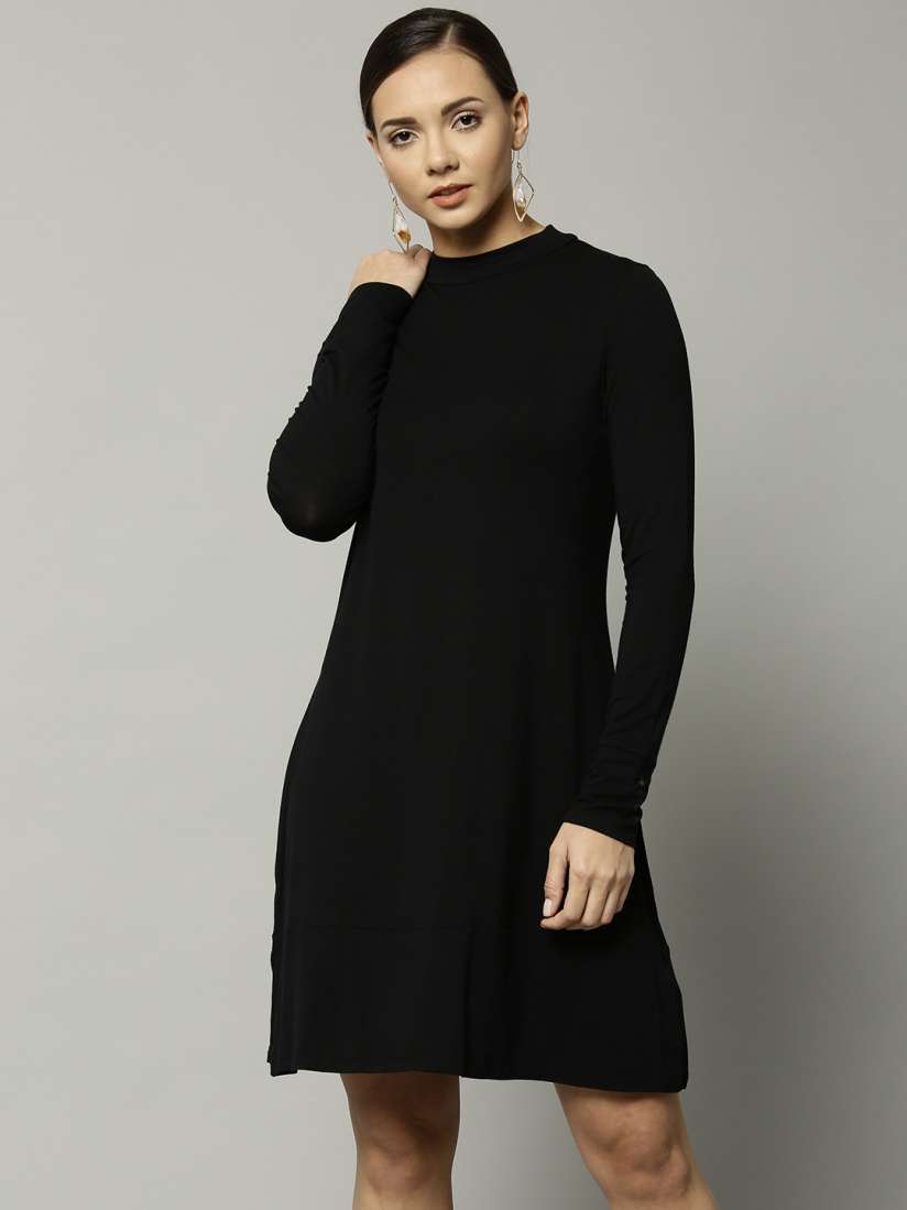Marks and spencer black polo neck outlet