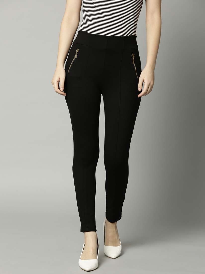 Marks and spencer black jeggings clearance