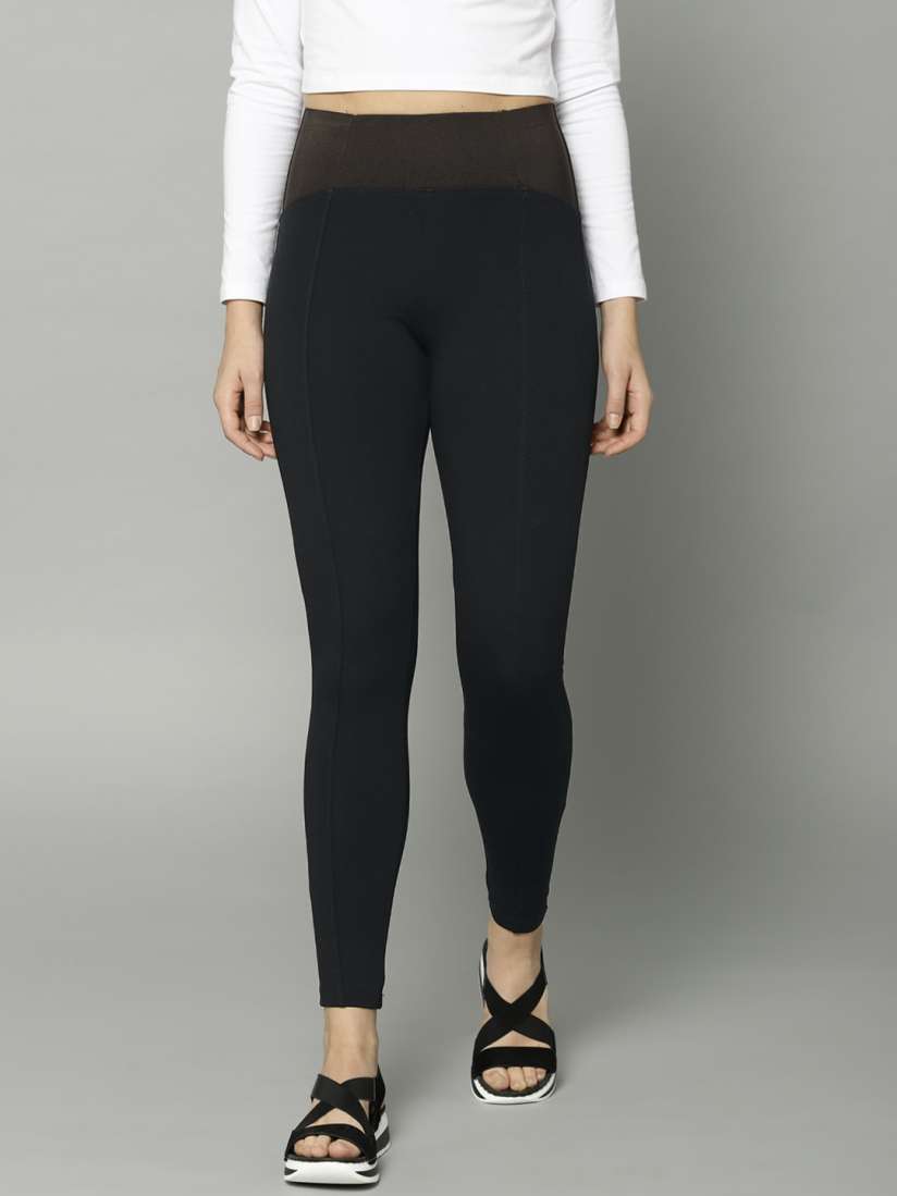Marks and spencer black jeggings store