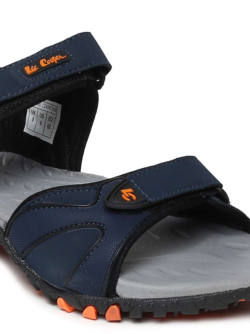 Lee cooper navy blue sandals sales