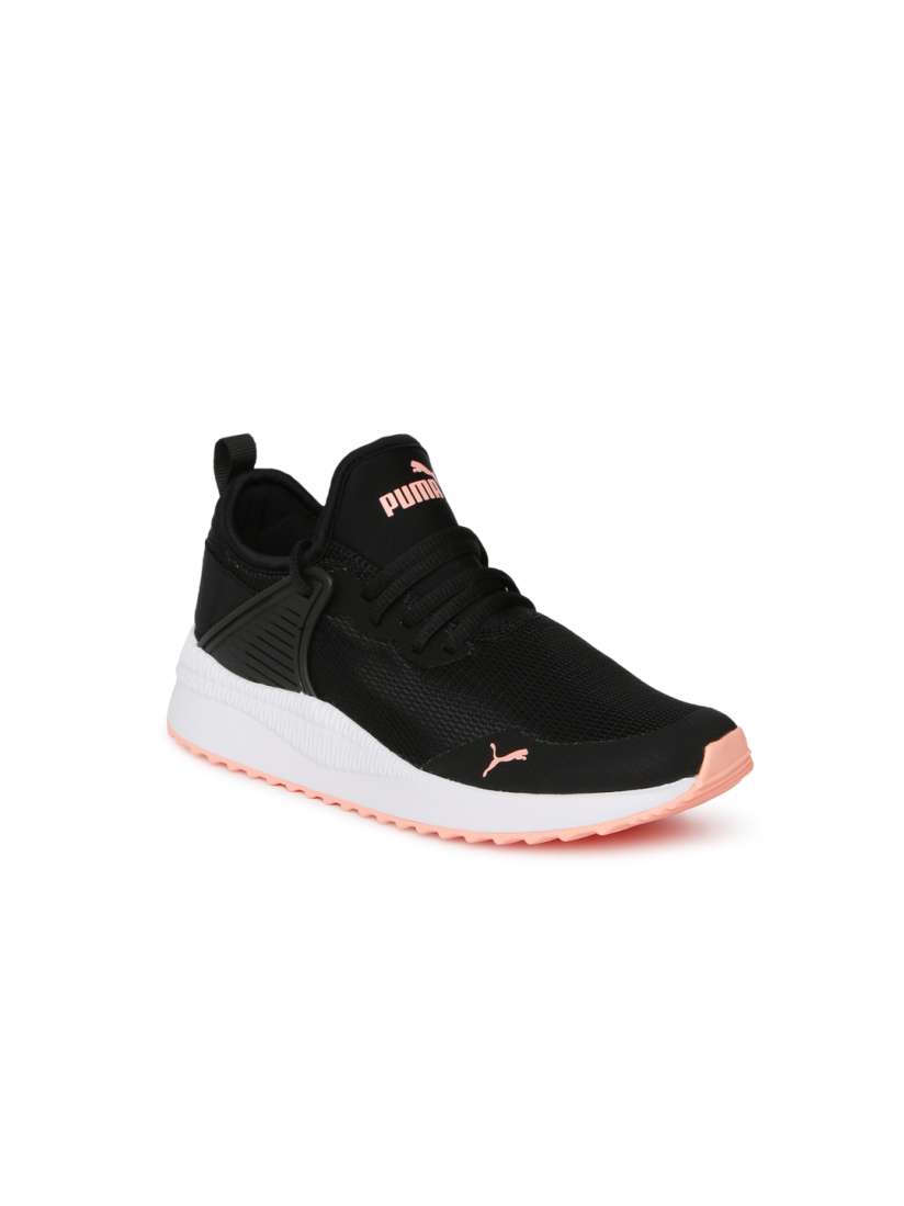 Buy Puma Girls Black Textured Pacer Next Cage Jr Sneakers Casual Shoes for Girls 8467633 Myntra