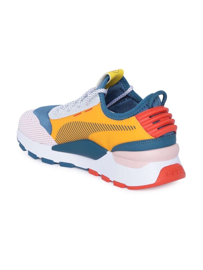 Buy Puma Kids Multicoloured Sesame Str 50 RS 0 Leather Colourblocked Sneakers Casual Shoes for Unisex Kids 8467681 Myntra