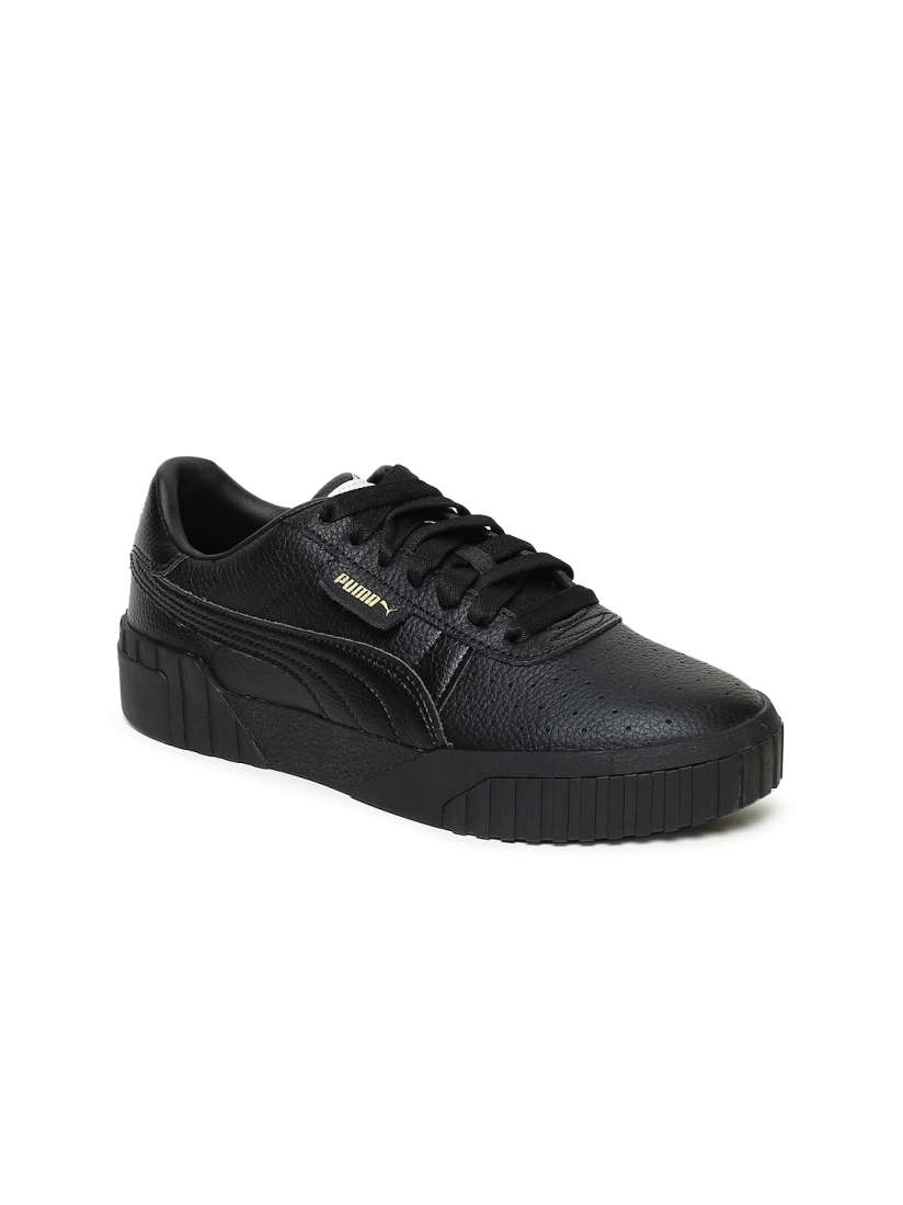 Puma cali all black top