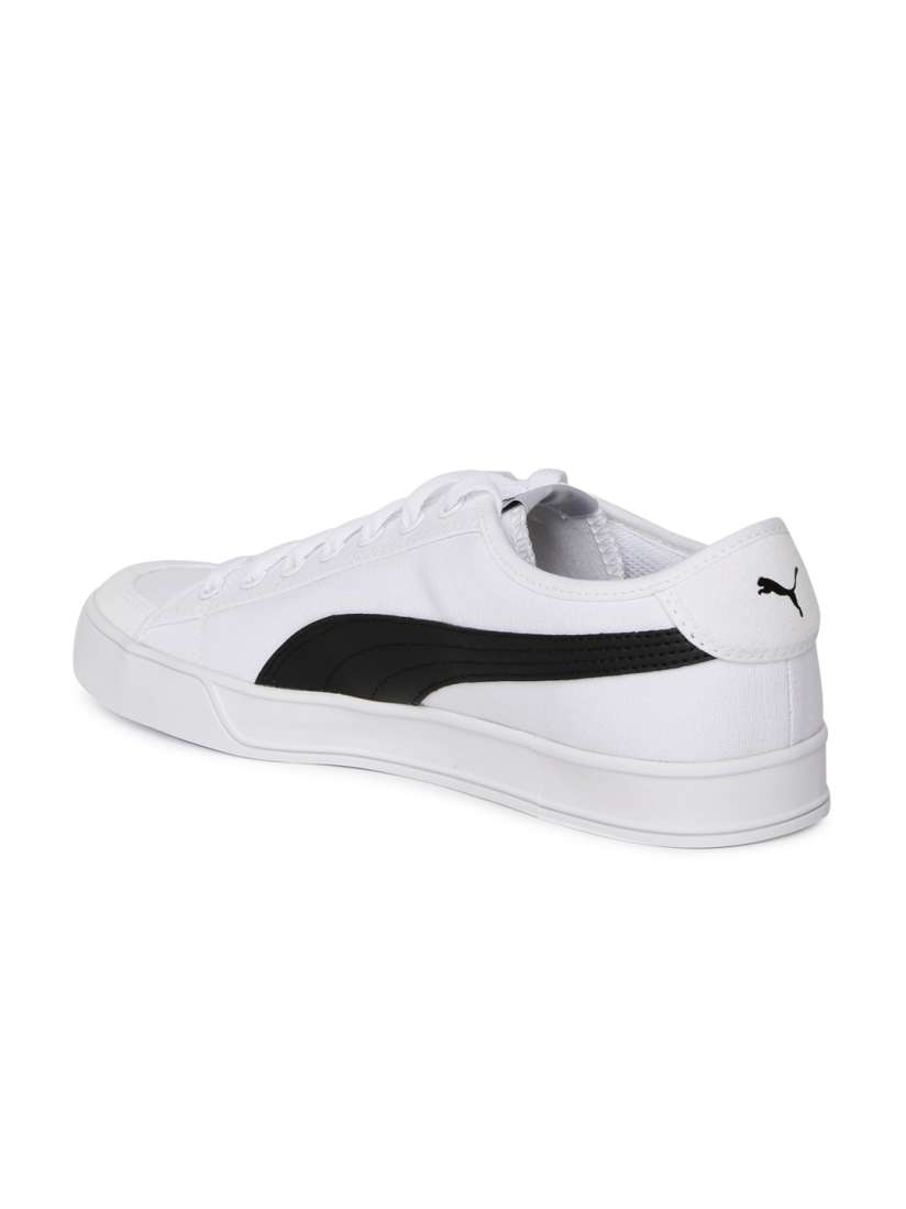 Puma smash v2 vulc cv white top