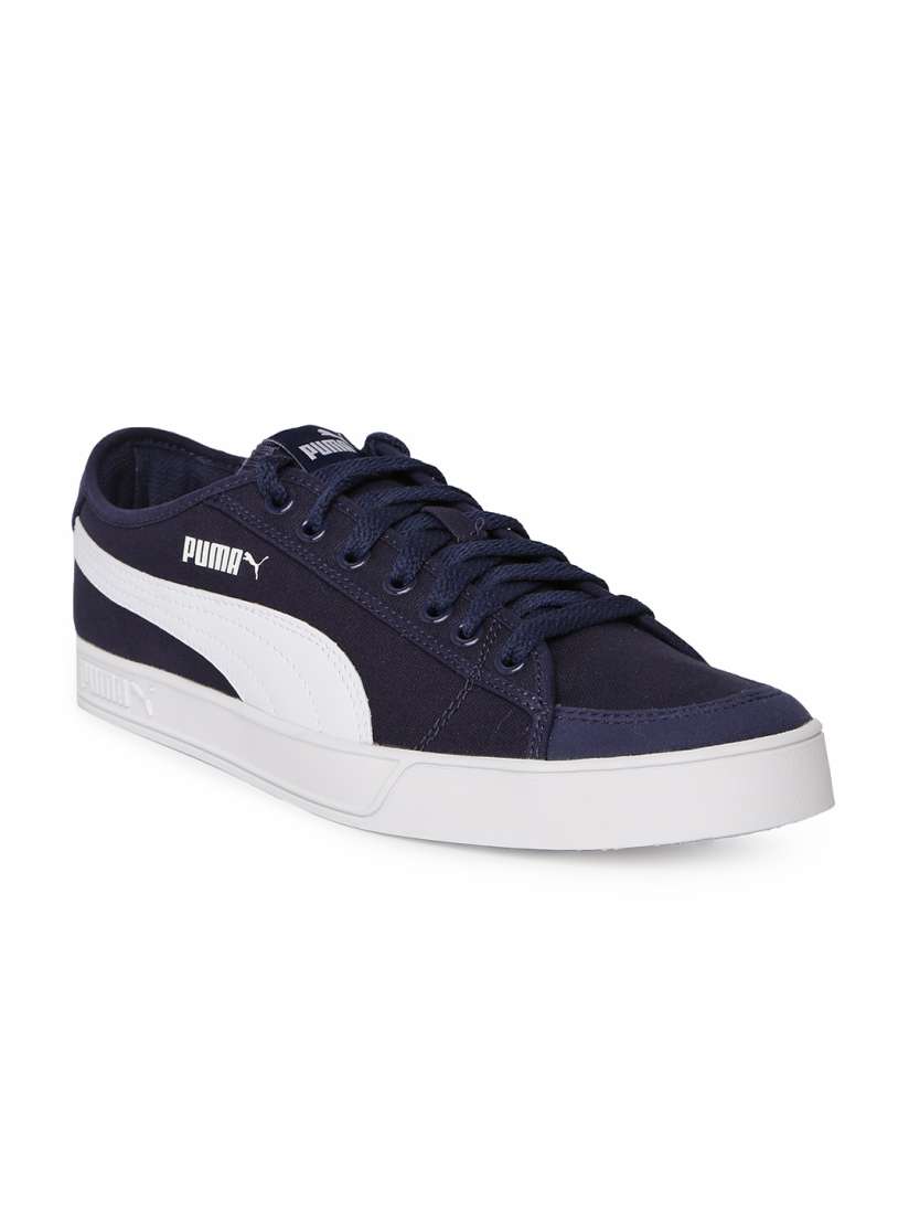 Buy Puma Unisex Navy Blue Smash v2 Vulc Sneakers Casual Shoes for Unisex 8468159 Myntra