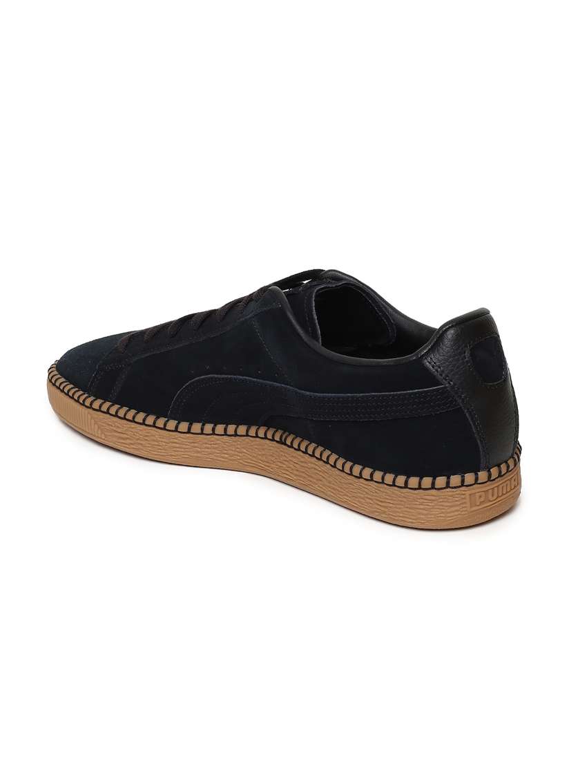 Buy Puma Unisex Black Classic Blanket Stitch Suede Sneakers Casual Shoes for Unisex 8468185 Myntra