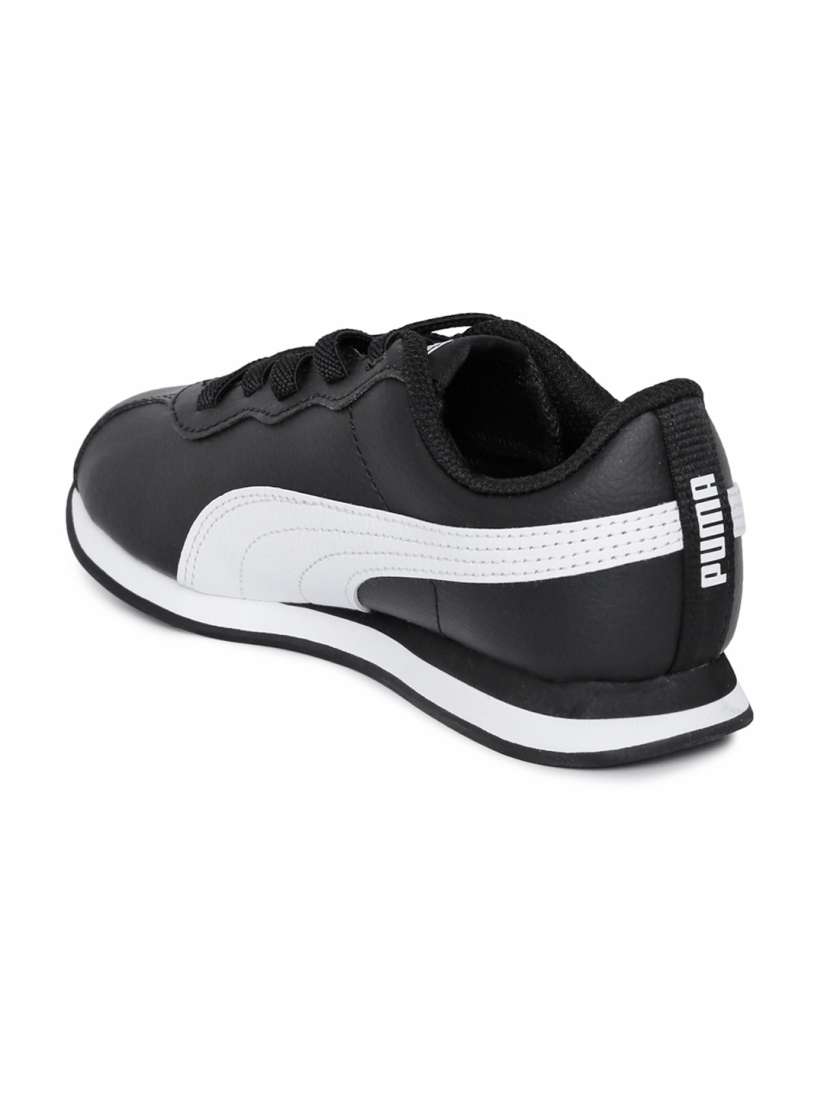 Buy Puma Kids Black Leather Turin II AC PS Sneakers Casual Shoes for Unisex Kids 8468197 Myntra