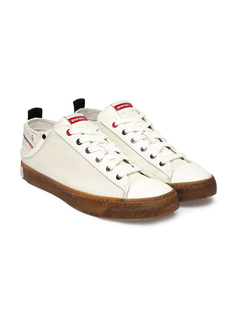 Buy DIESEL Men White MAGNETE EXPOSURE Sneakers Casual Shoes for Men 8475505 Myntra