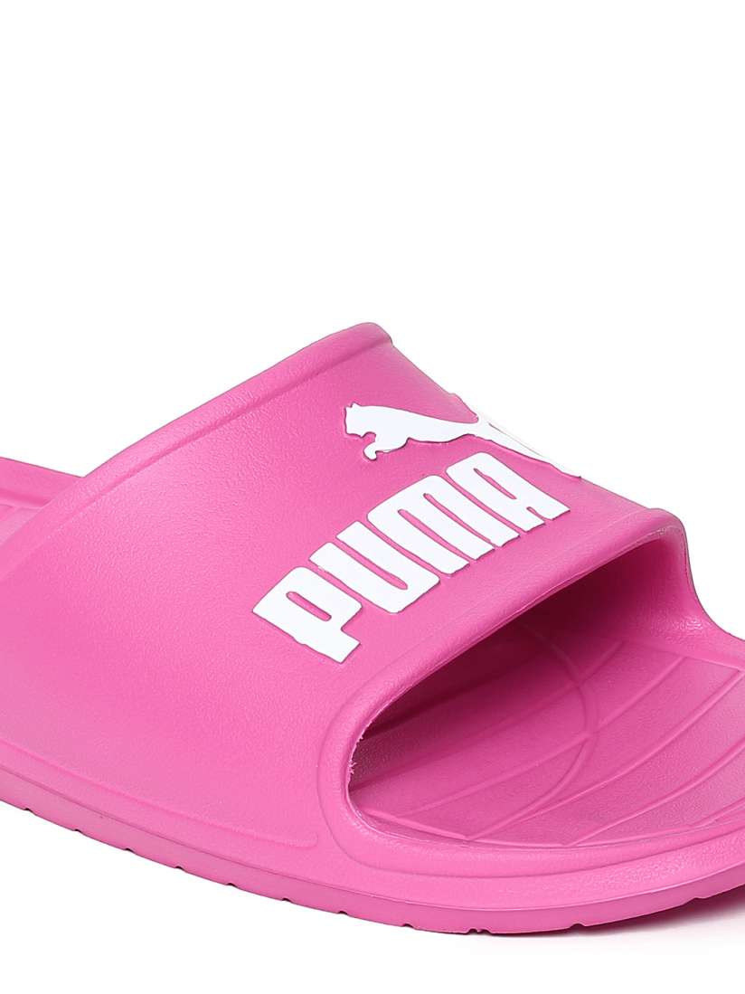 Buy Puma Unisex Pink Printed Sliders Flip Flops for Unisex 8475805 Myntra