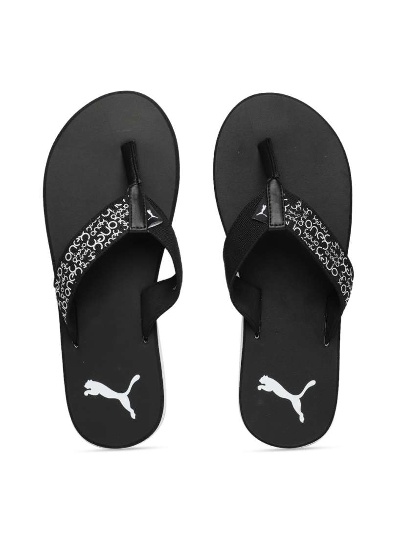 Buy Puma Men Black Printed Breeze One8 IDP Thong Flip Flops Flip Flops for Men 8475921 Myntra