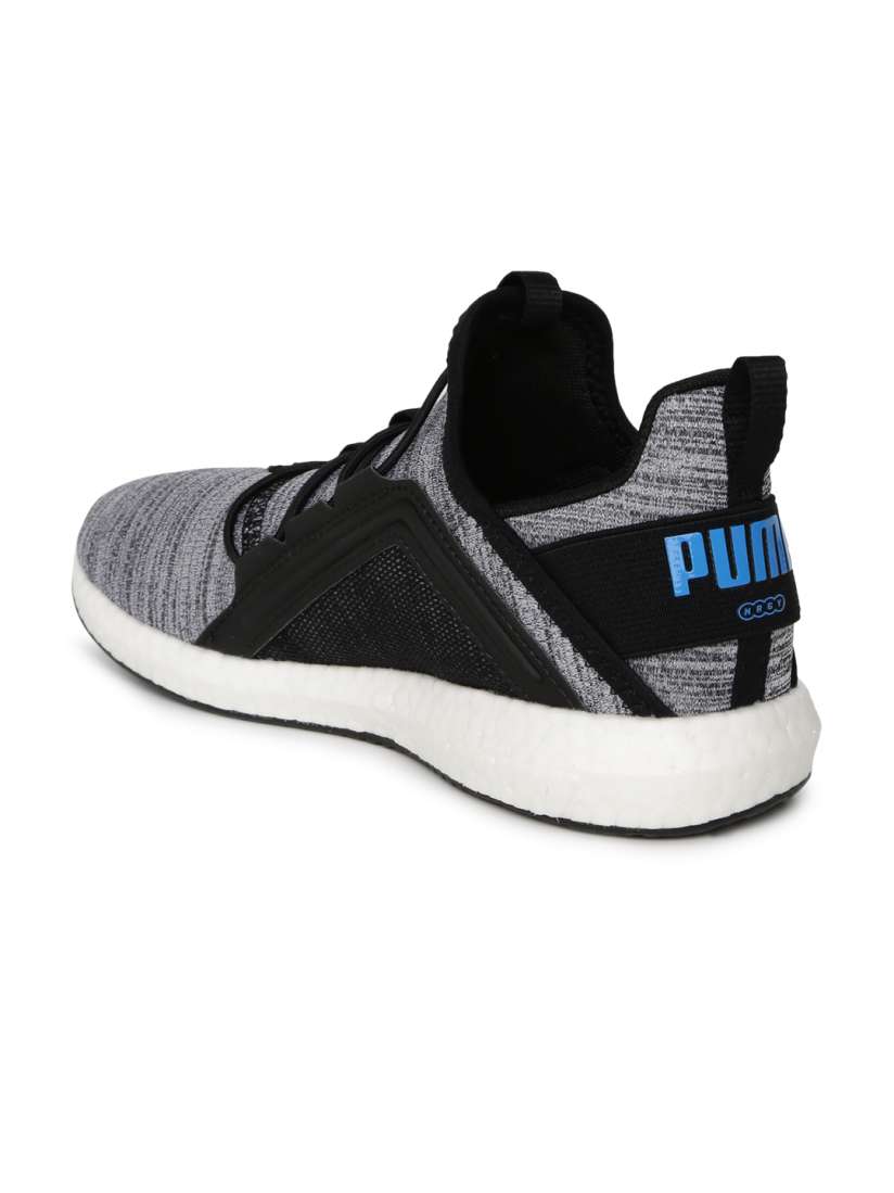 Buy Puma Kids Grey Black Mega NRGY Heather Knit AC PS Running Shoes Sports Shoes for Unisex 8476221 Myntra