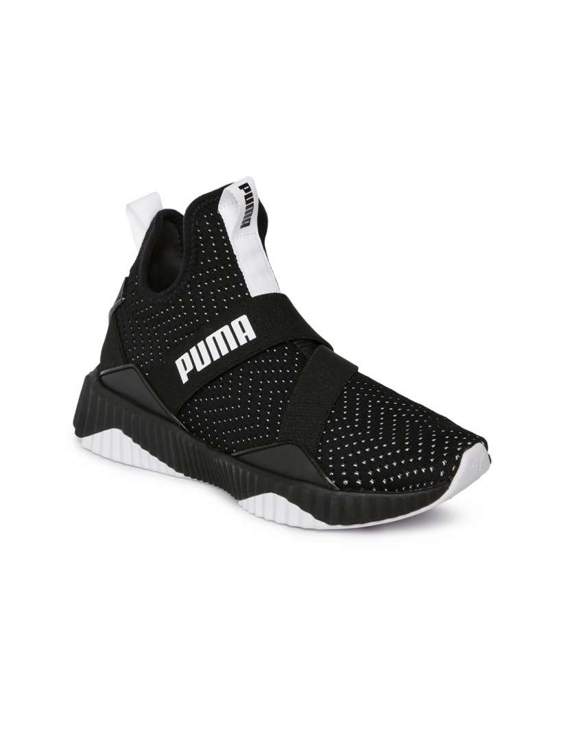 Puma women's defy mid shoes - black/white best sale