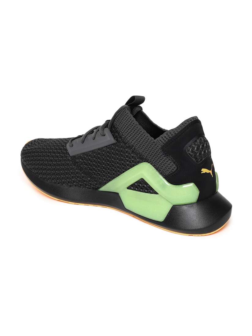 Buy Puma Men Black Green Rogue Daylight Slip On Sneakers Sports Shoes for Men 8477021 Myntra