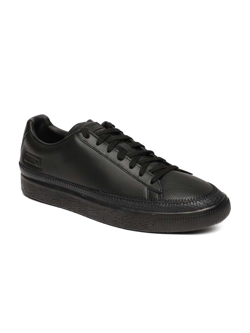 Puma basket leather black clearance