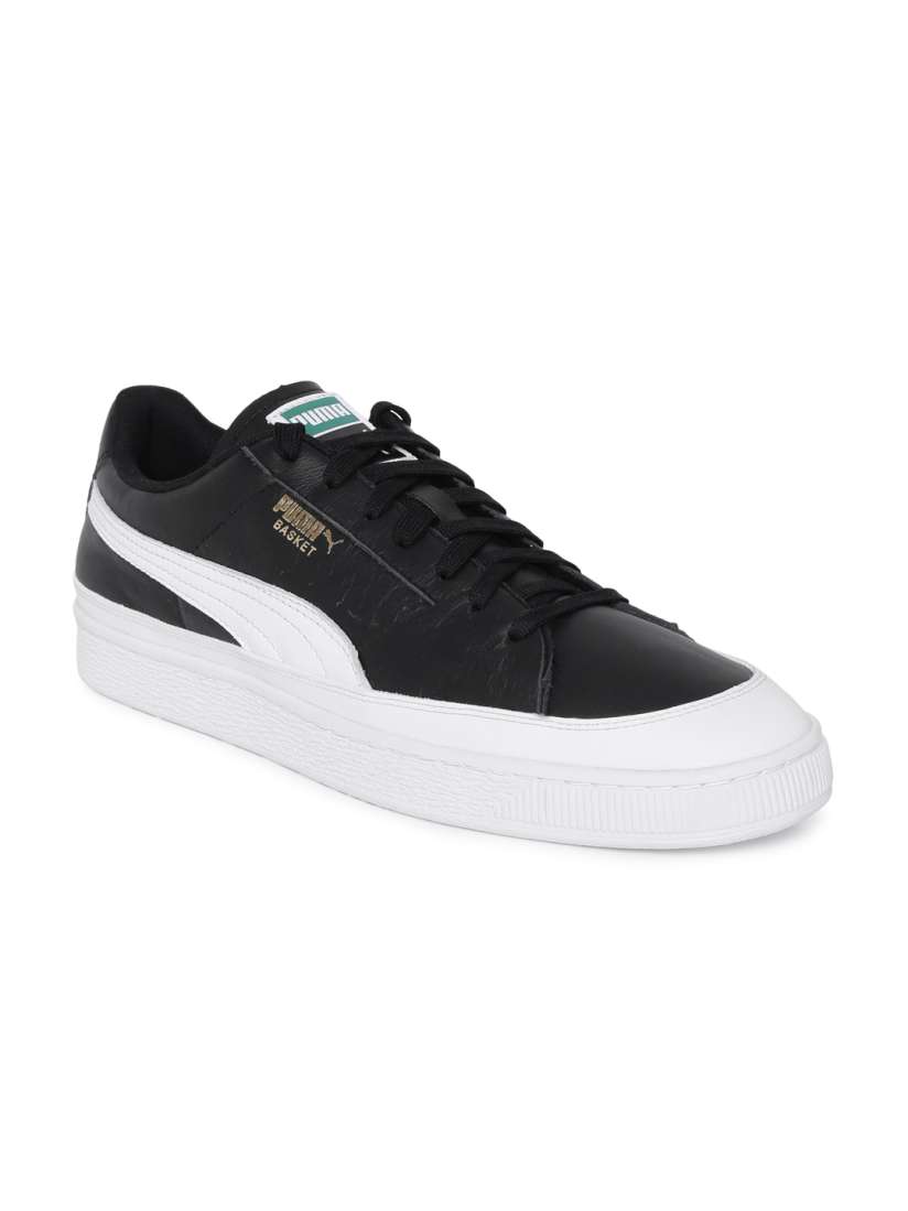 Buy Puma Unisex Black Basket Skate Leather Sneakers Casual Shoes for Unisex 8477797 Myntra