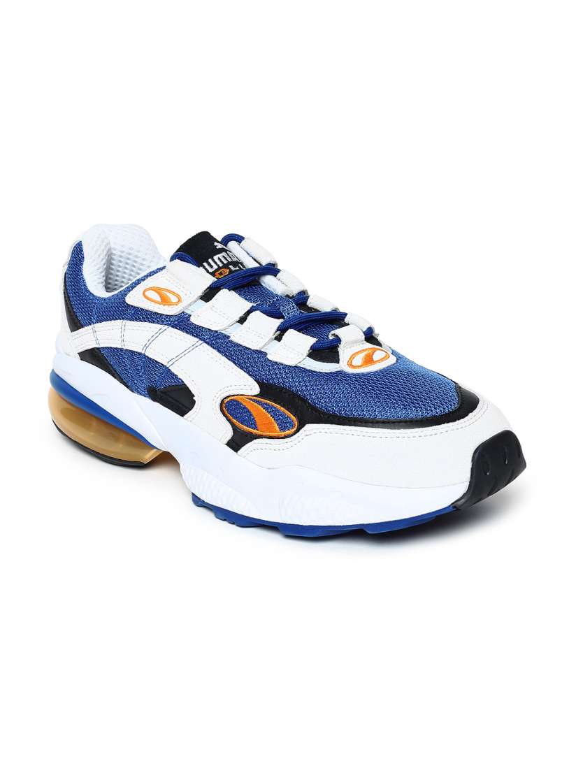 Puma mens cell venom trainers white/blue new arrivals