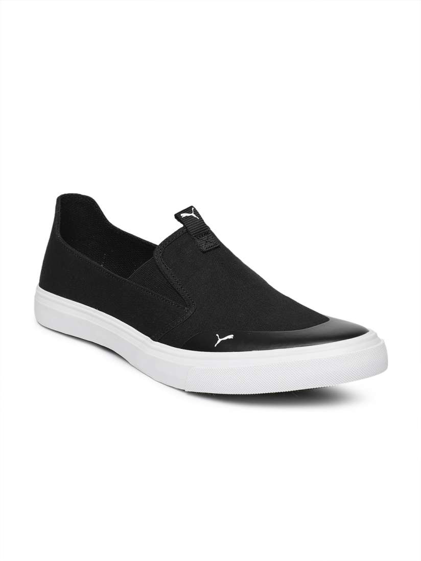 Buy Puma Men Black Lazy Knit Slip On Sneakers Casual Shoes for Men 8478253 Myntra