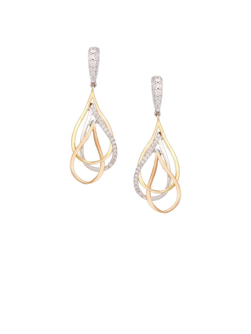 Tanishq mia diamond earrings top