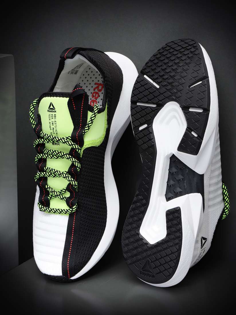 Buy Reebok Men White Black Sole Fury Running Shoes Sports Shoes for Men 8496721 Myntra