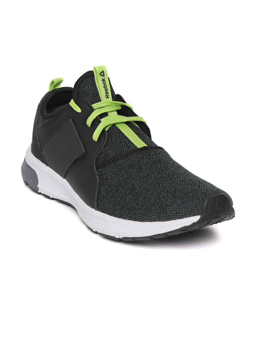 Buy Reebok Men Black Dark Green Strom Running Shoes Sports Shoes for Men 8496821 Myntra