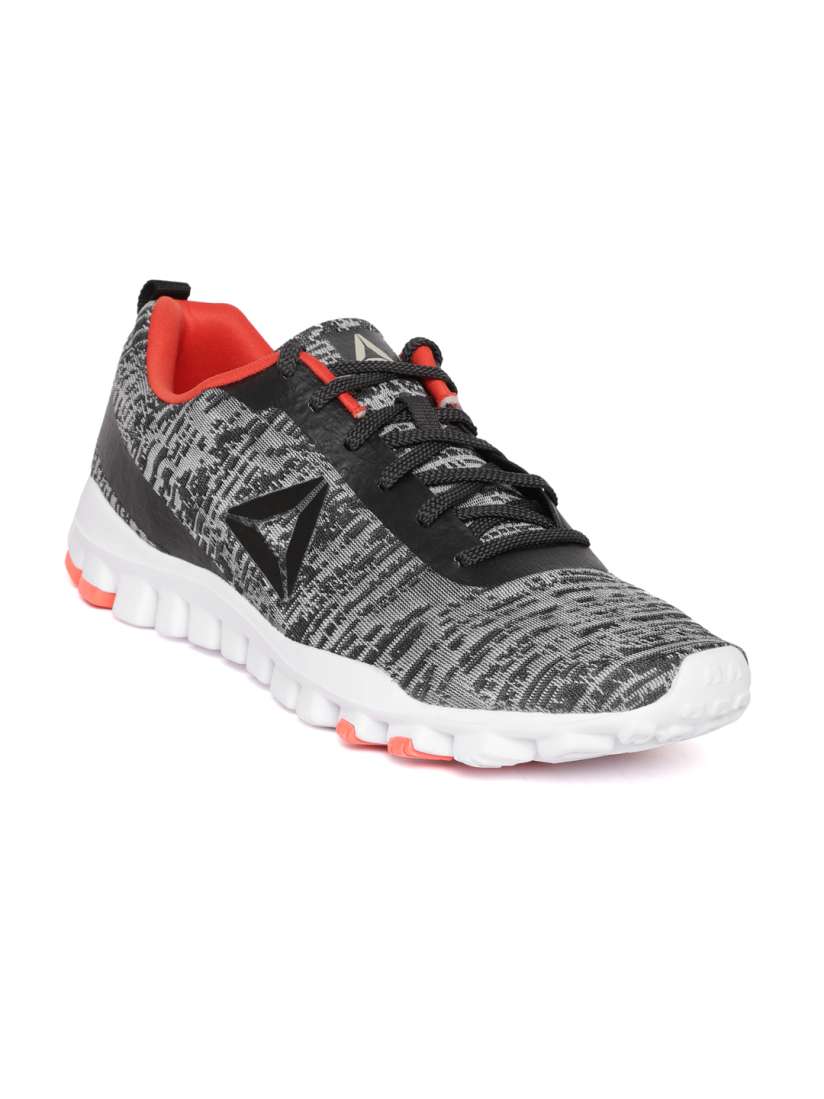 Buy Reebok Men Grey Black Woven Design Harmony Pro LP Running Shoes Sports Shoes for Men 8497143 Myntra