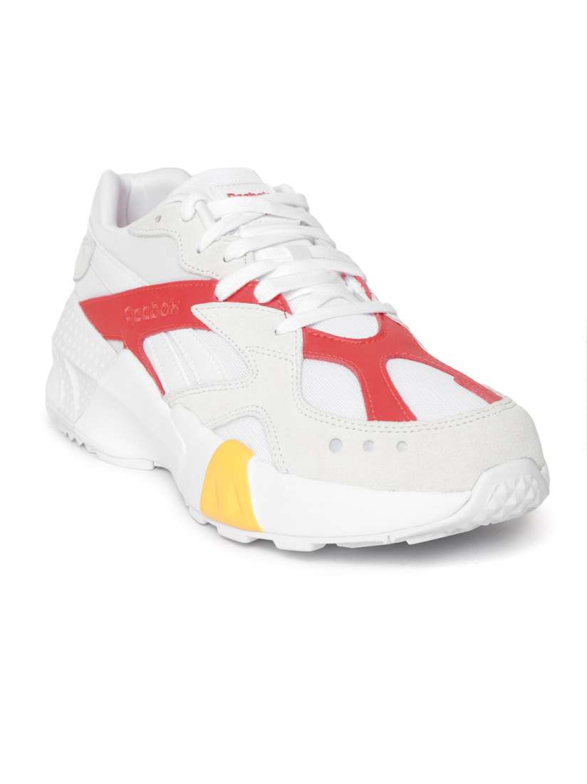 Buy Reebok Classic Unisex White Red Aztrek Double 93 Gigi Hadid Colourblocked Sneakers Casual Shoes for Unisex 8497937 Myntra