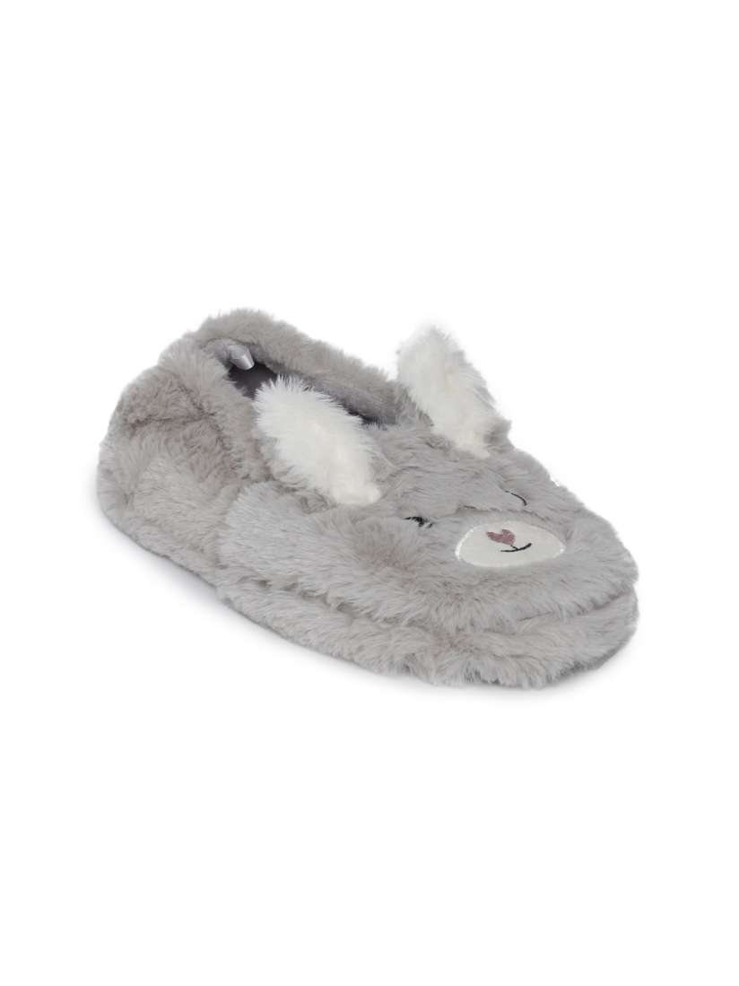 Buy FOREVER 21 Women Grey Bunny Shaped Room Slippers Flip Flops for Women 8507209 Myntra