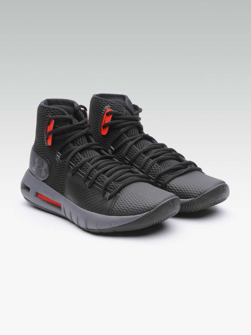 Buy UNDER ARMOUR Men Black UA HOVR Havoc Mid Top Basketball Shoes Sports Shoes for Men 8512637 Myntra